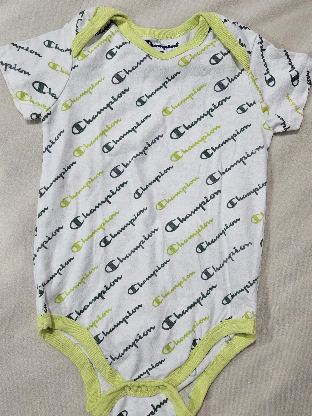 Champion White Bodysuit Baby - 24 Months